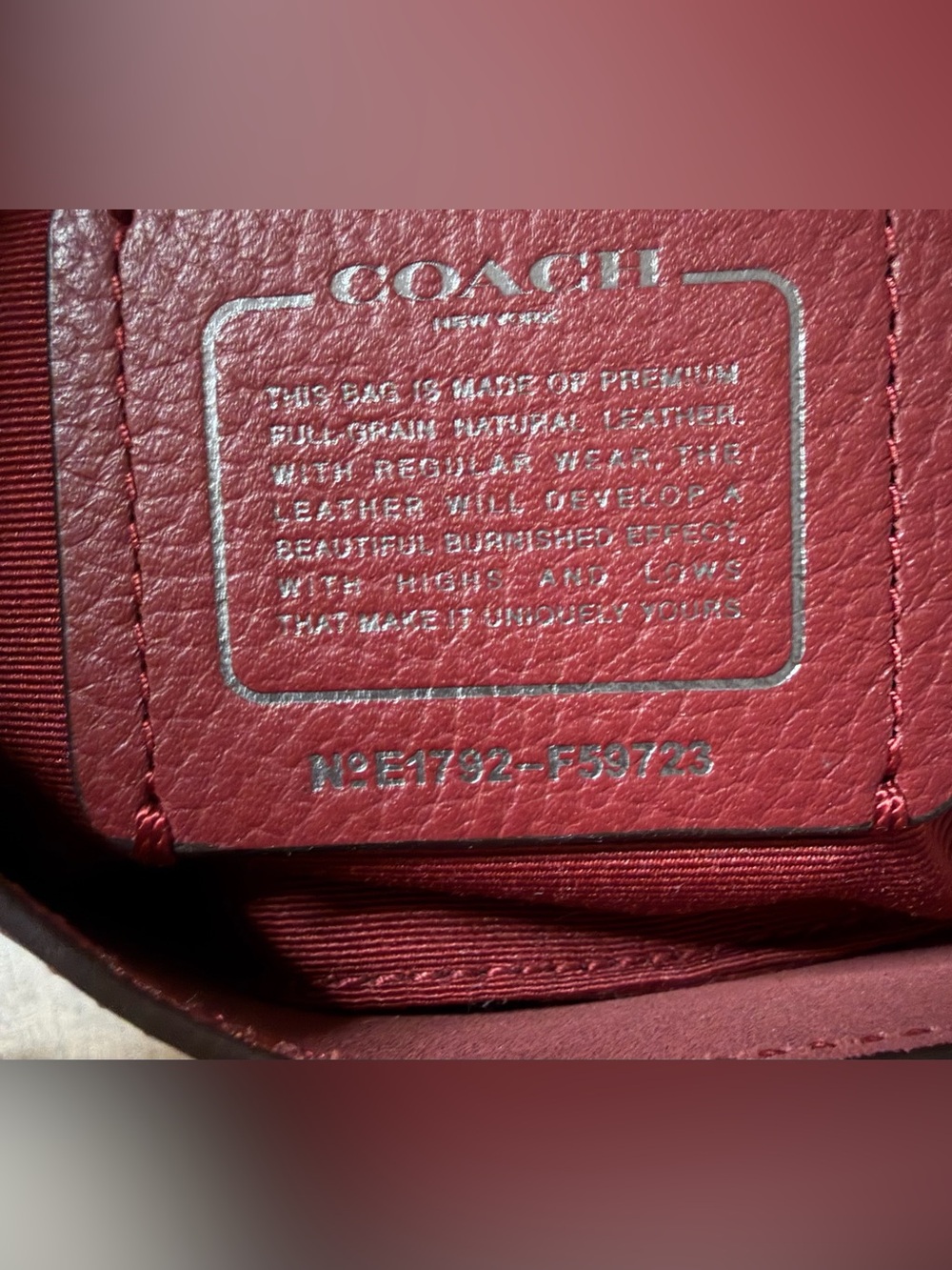 Coach Hudson Leatherware Crossbody Bag - Picture 10 of 12